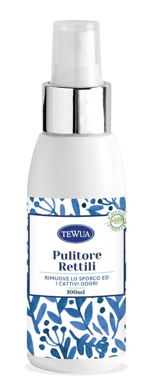Tewua Pulitore Rettili Azione Lenitiva e Igienizzante con Aloe Vera 100 ml