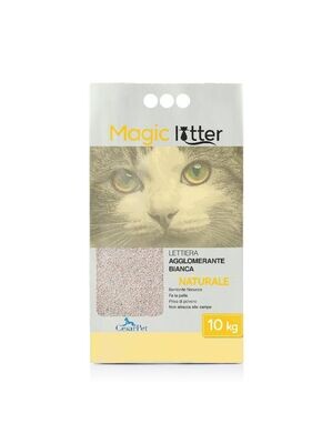 ​Magic Litter Lettiera agglomerante 10 kg per Gatti Cattura Odori