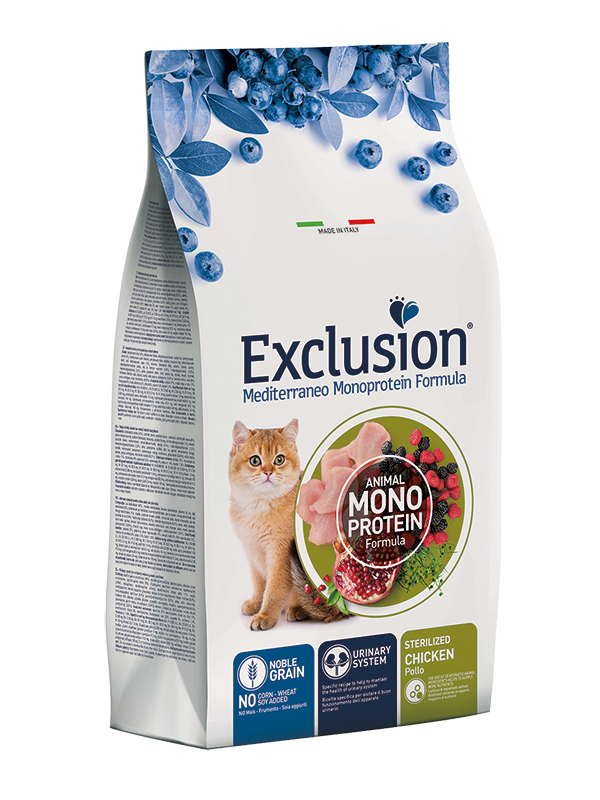 Exclusion Noble Grain Cat Kitten Chicken Alimento per Gattini con Pollo