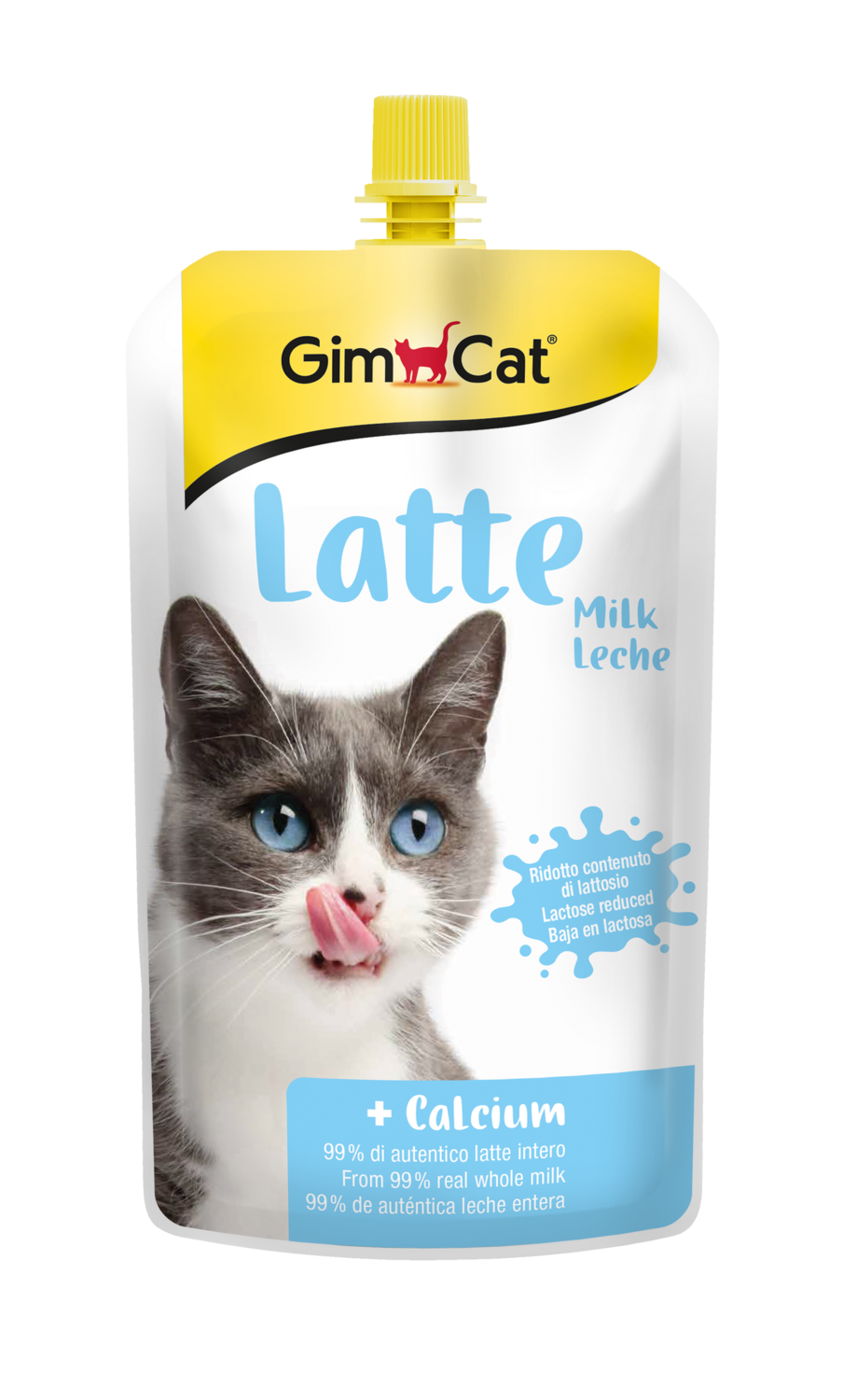 Gimcat Latte Liquido per Gatti Snack Liquido 200ml