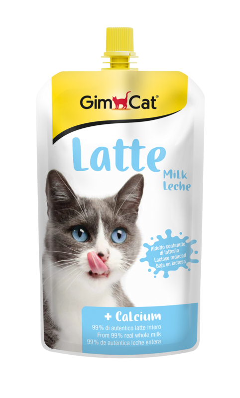 Gimcat Latte Liquido per Gatti Snack Liquido 200ml