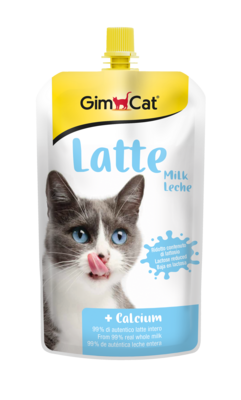 Gimcat Latte Liquido per Gatti Snack Liquido 200ml