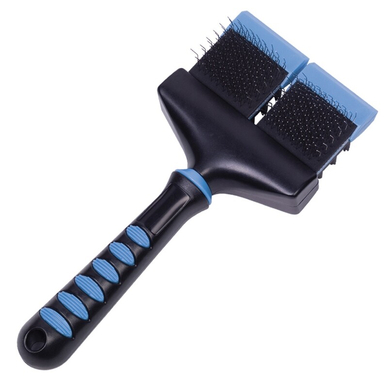 Nobby Comfort Line Spazzola Morbida Grande Doppia Faccia per Cani e Gatti