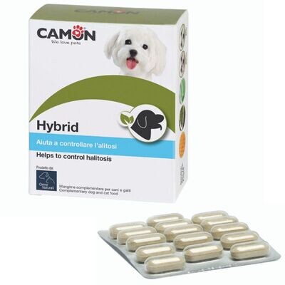 Camon Hybrid Integratore Alimentare per Cani per Lacrimazione e l'Alitosi