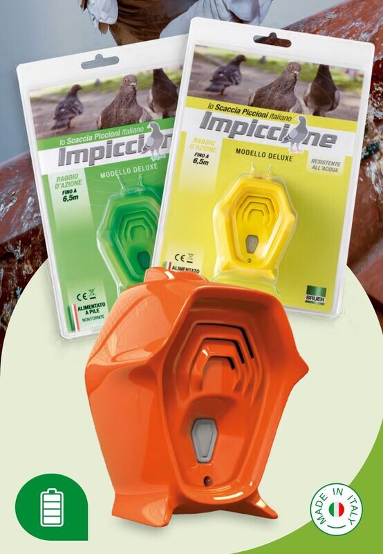 Ueber Impiccione Scaccia Piccioni Elettronico ad Ultrasuoni Modello Deluxe