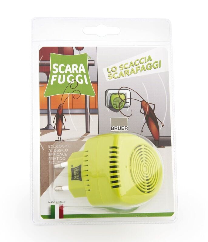 Ueber Scarafuggi Scaccia Scarafaggi e Blatte Elettronico ad Ultrasuoni