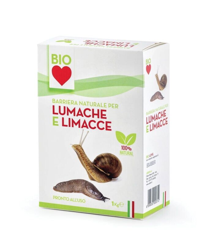 Ueber Bio Love Barriera Naturale per Lumache e Limacce Repellente Naturale 1kg
