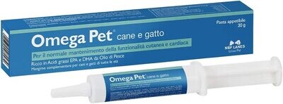 Omega Pet Pasta per la Normale Funzionalità Cutanea e Cardiaca di Cani e Gatti
