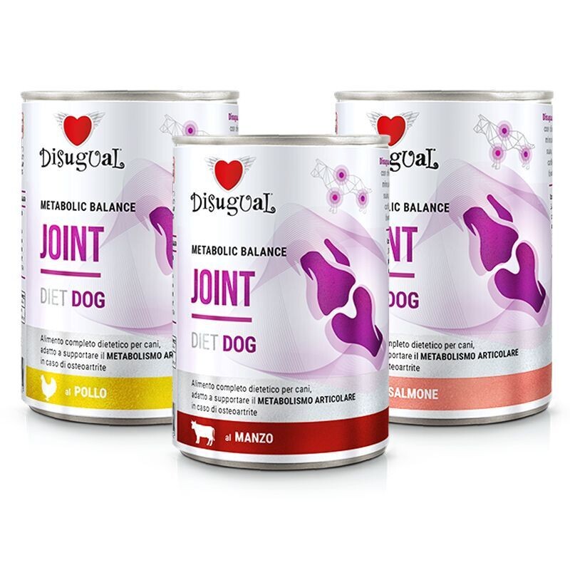 Disugual Joint Dog Alimento per Cani con Osteoartrite 400g