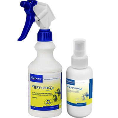 Effipro Spray Antiparassitario Spray per Cani e Gatti Antipulci Antizecche