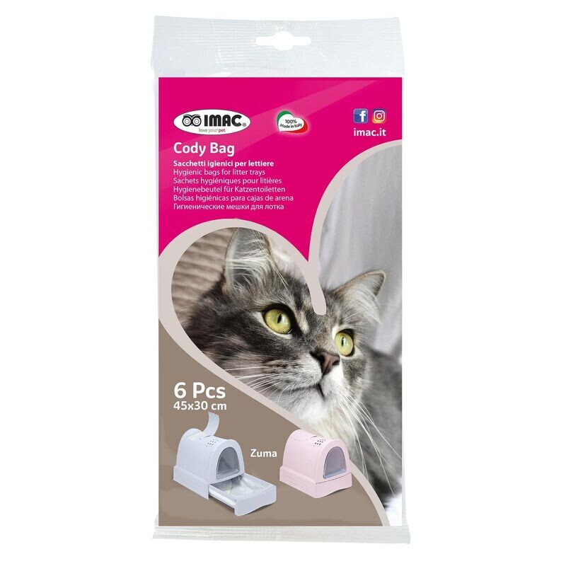 Imac Cody Bag Sacchetti per Lettiera Igienica Zuma