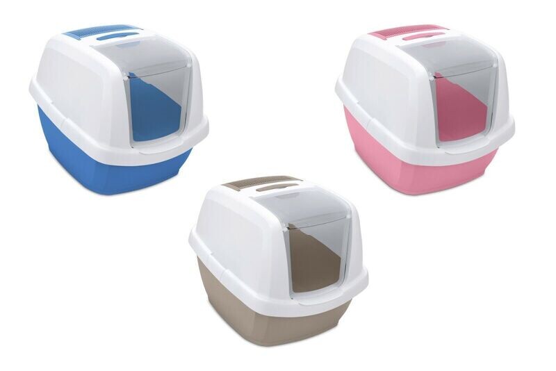 Imac Maddy Junior Lettiera Gatto chiusa con Filtro e Paletta 60,5x41x45,5 cm