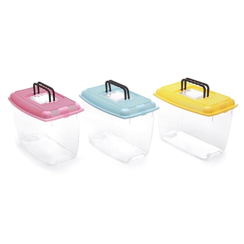 Imac Ariel vaschetta in plastica per Pesciolini Rossi con Coperchio