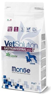 Monge VetSolution Gastrointestinal Adult Crocchette per cani con problemi gastrointestinali 2 kg