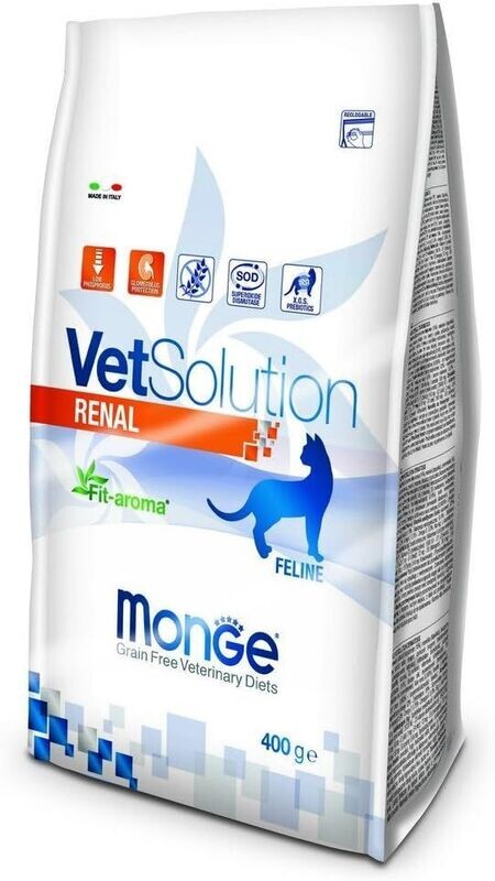 Monge VetSolution Renal Crocchette per gatti con problemi renali 1,5 kg