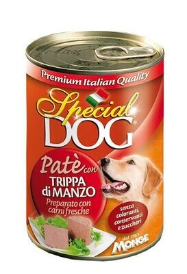 Special Dog Paté con Trippa di Manzo Alimento umido per cani 400 g
