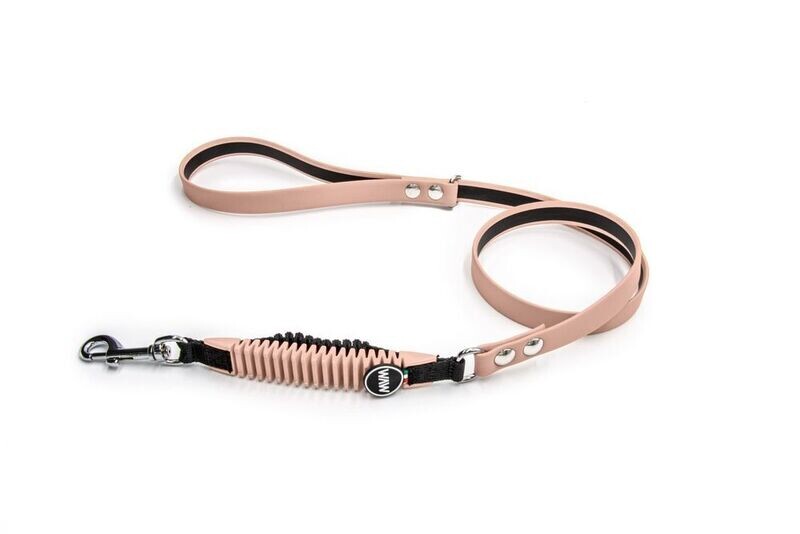 WAW ICON FUNNY 125 Guinzaglio con ammortizzatore per cani colore rosa