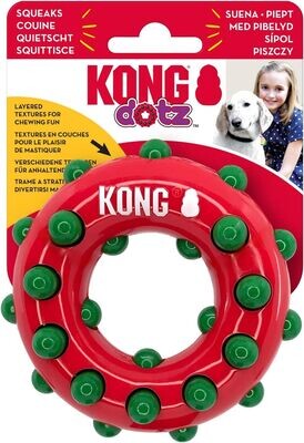 Kong Holiday Dotz Ring Small Gioco per cani