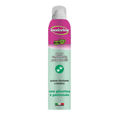 Inodorina Spray Emolliente Polpastrelli Cane Protezione per i Cuscinetti 200ml