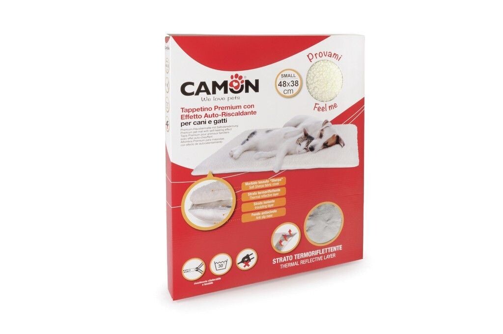 Camon Tappetino Premium con effetto auto-riscaldante per Cani e gatti