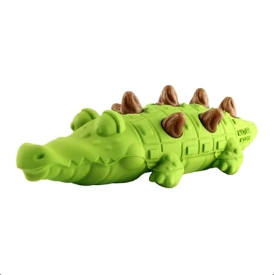 Natura Nourish Gioco per Cani Dispenser Porta Snack Alligatore