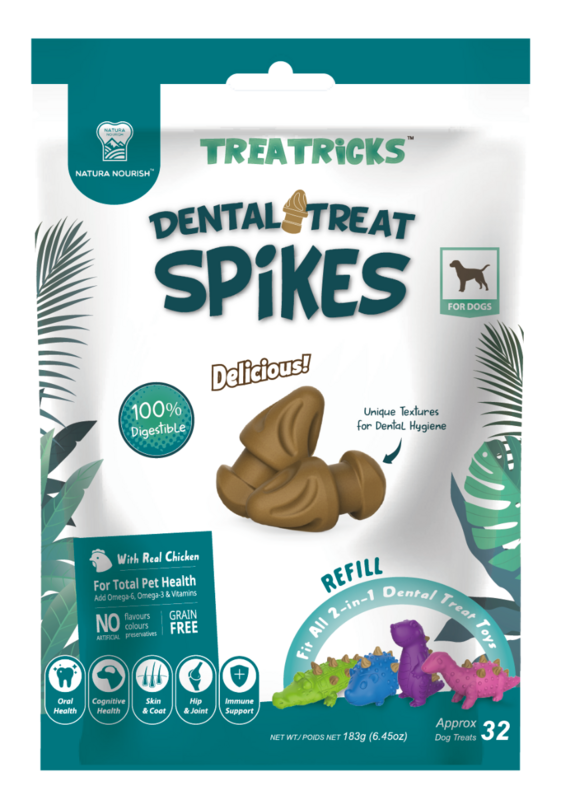 Natura Nourish Ricarica di Snack per Giochi Porta Snack Pollo o Manzo