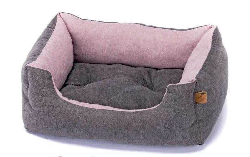 Leopet Cuccia Rodi Light Pink Cuccia per Cani Con Cuscino Double Face
