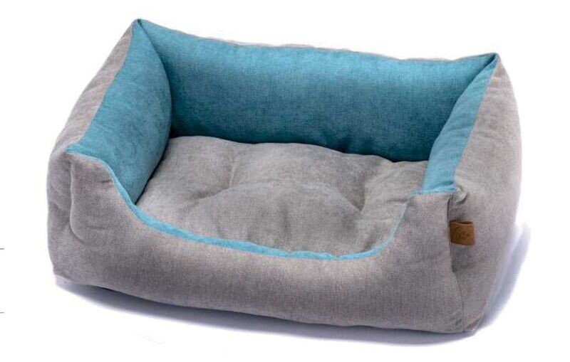 Leopet Cuccia Rodi Light Blue Cuccia per Cani Con Cuscino Double Face
