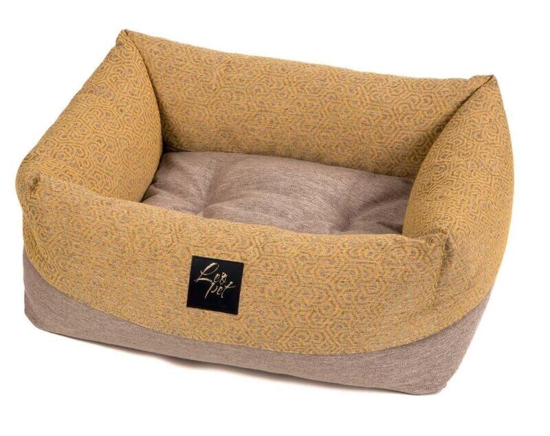 Leopet Elba Cuccia per Cani in Tessuto Teflon con Cuscino Estraibile Double face