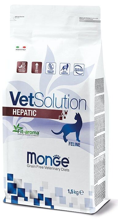 Monge VetSolution Hepatic Gatto 1,5 kg