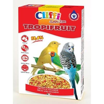 Cliffi Tropicfruit Pastoncino Vitaminizzato con Frutta Per Uccelli 300 g