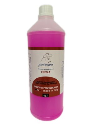 Partenopet Detegente Concentrato Elimina Odori per Tutte le Superifici Specifico per Ambienti con Animali alla Fresia