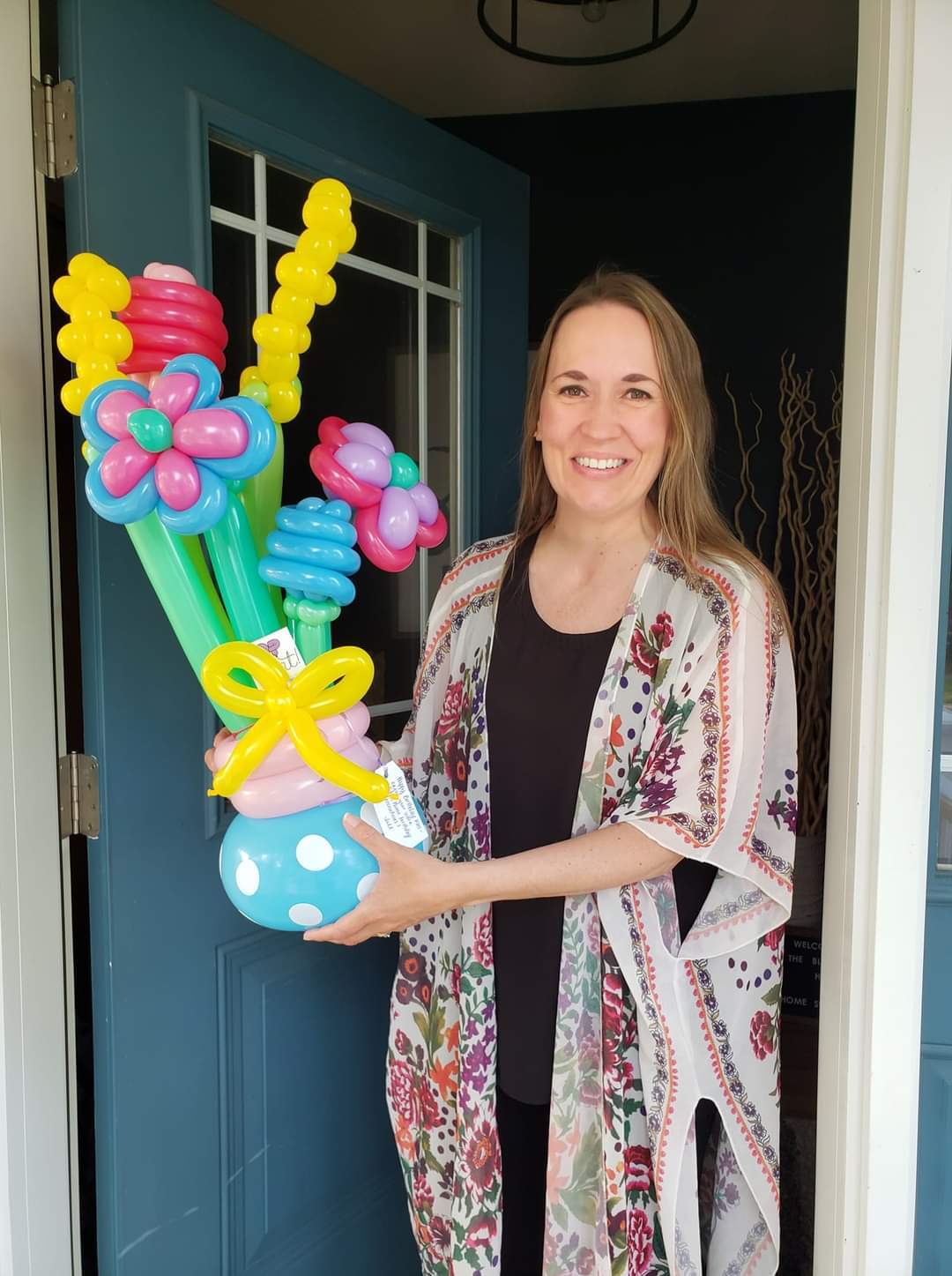 Balloon Floral Bouquet
