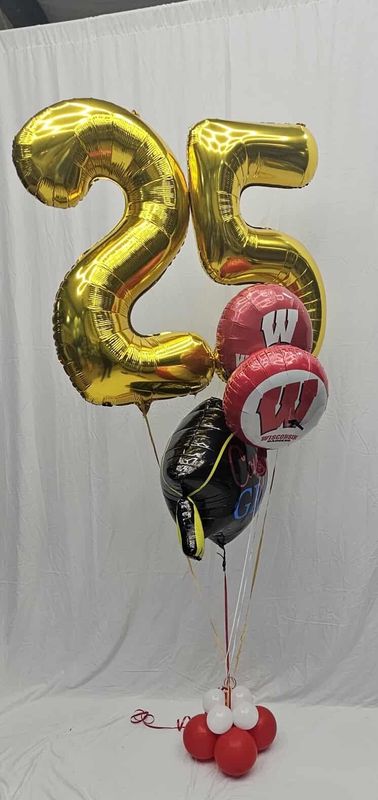 Helium Bouquet Graduation Foils