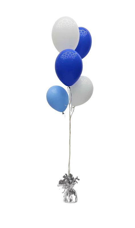 Helium Bouquet 5 with single base