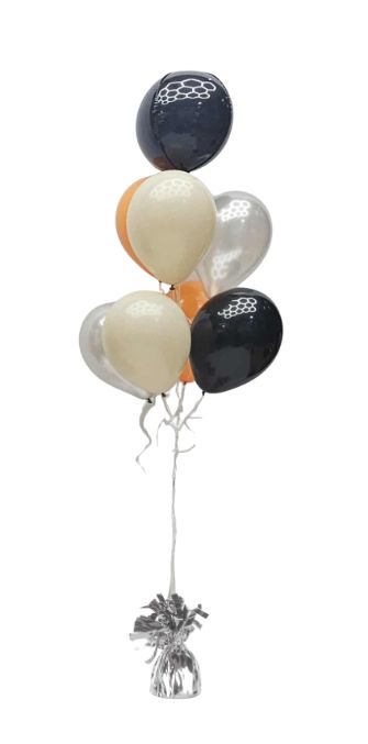 Helium Bouquet 8 with single base
