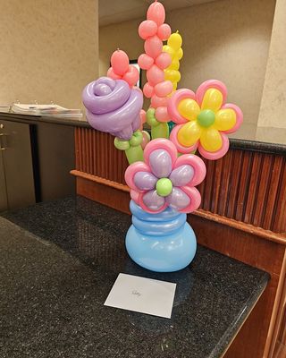 Balloon Floral Bouquet - Spring Theme Balloon Floral Bouquet - Spring Theme