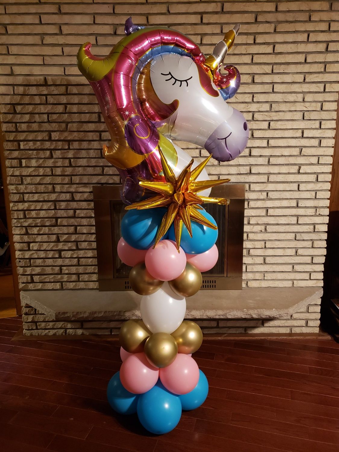 Balloon Tower - Unicorn Theme Balloon Tower - Unicorn Theme