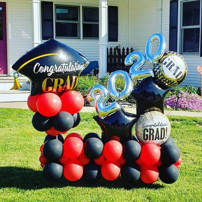 Celebration balloon Marquee - Graduation Theme Celebration balloon Marquee - Graduation Theme