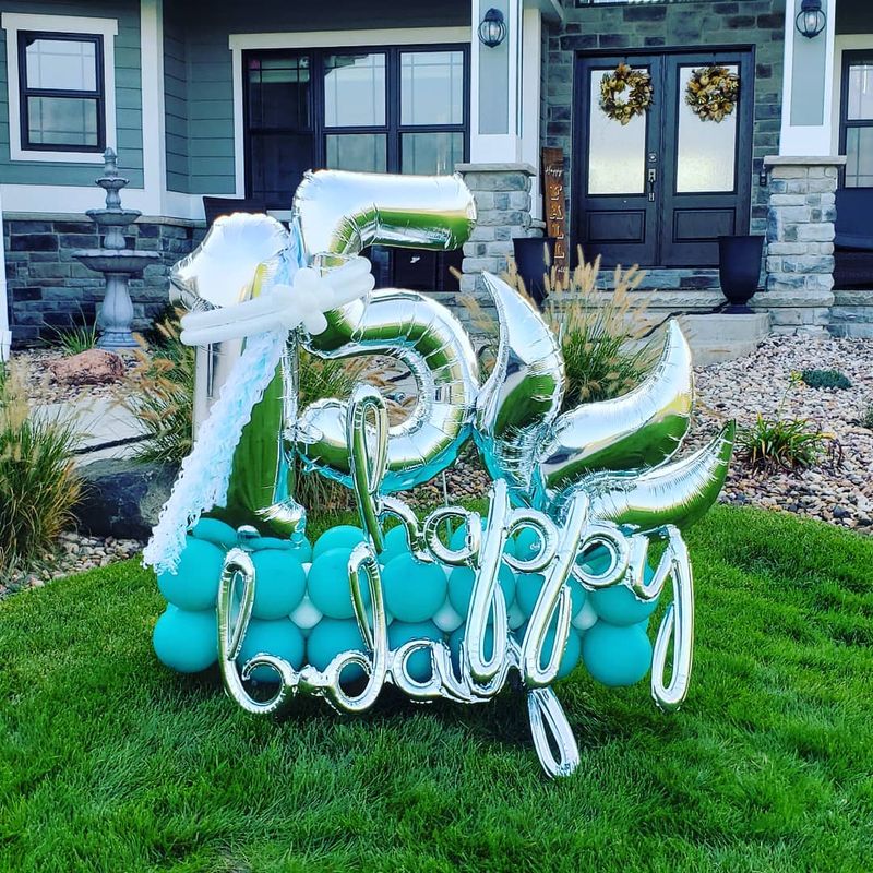 Celebration balloon Marquee - Happy B-Day