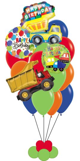 XL Special Helium Bouquet with a cluster base XL Special Helium Bouquet with a cluster base