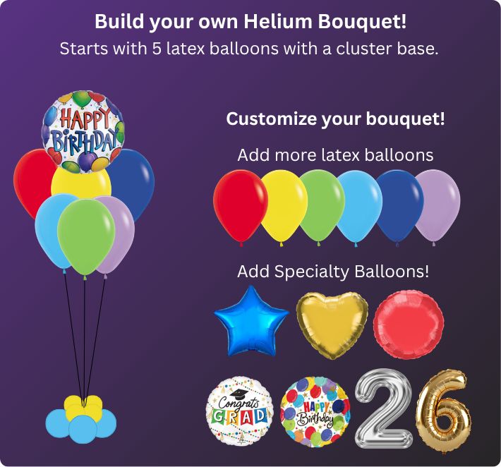 (TEST) Build your own Helium Bouquet (TEST) Build your own Helium Bouquet