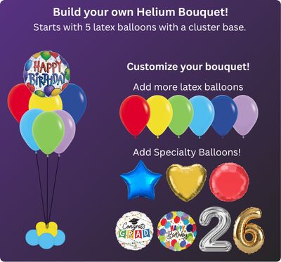 (TEST) Build your own Helium Bouquet (TEST) Build your own Helium Bouquet