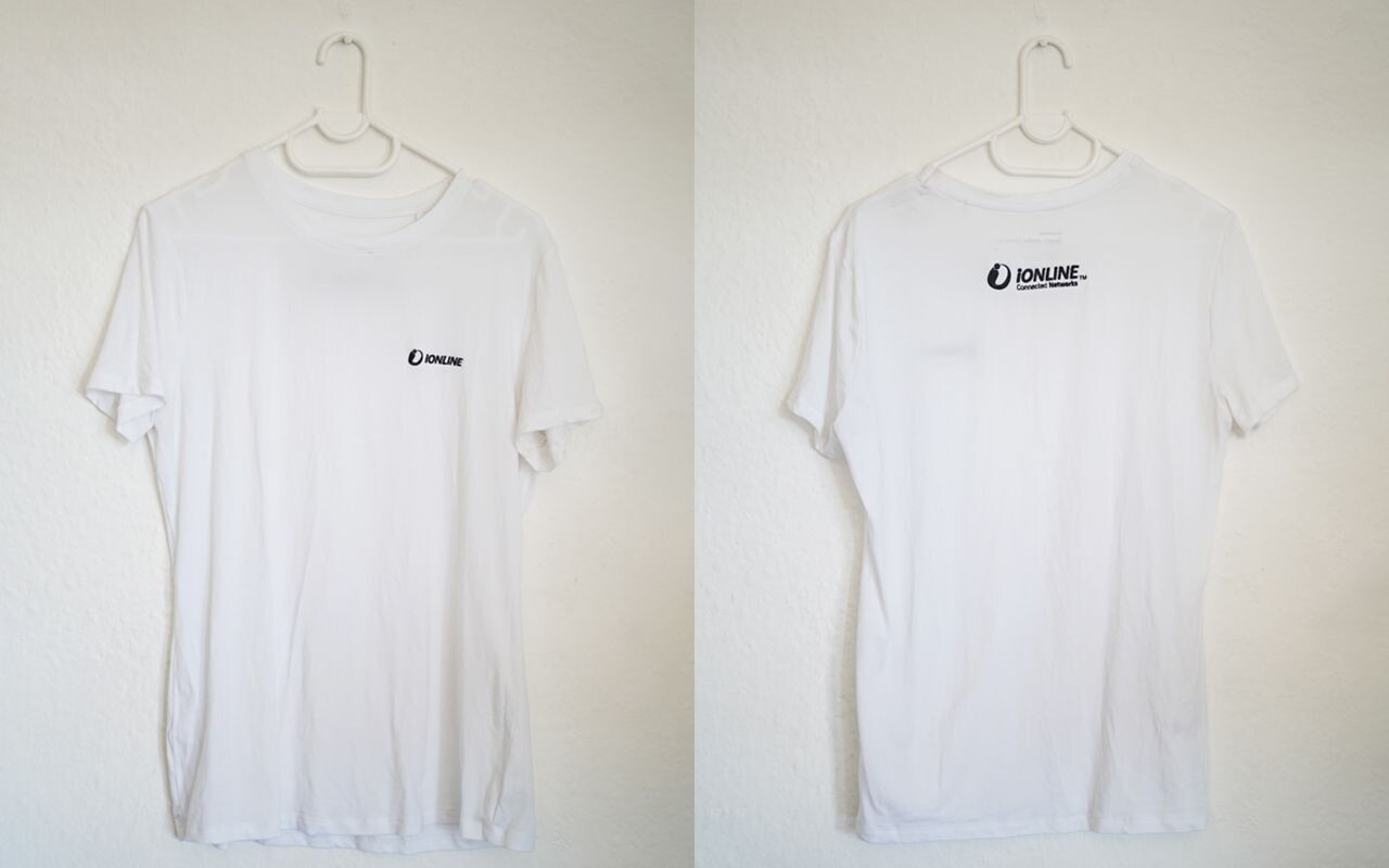 Ladies White SlimFit shirt