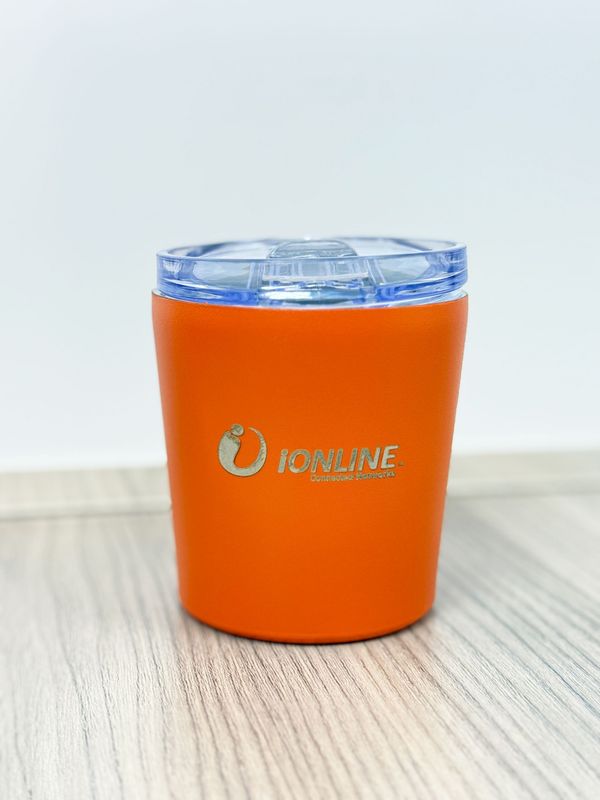 iONLINE Orange 250ml Travel Mug