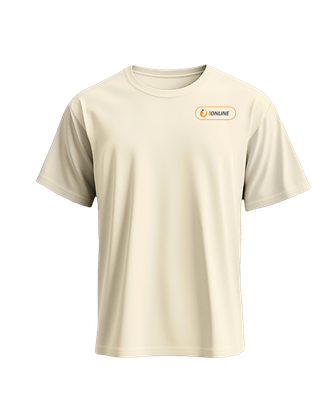 Mens T-Shirt Beige​ M (Reg)