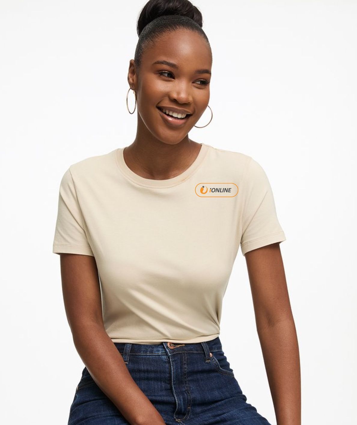 Ladies Stone Branded T-Shirt L