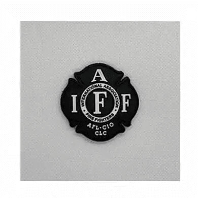 2″ x 2″ IAFF PVC Velcro Patches