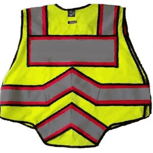 BLANK RED-FIRE – CUSTOMIZE YOUR VEST