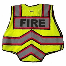 ULTRABRIGHT RED-FIRE Class 2 Public Safety Vest